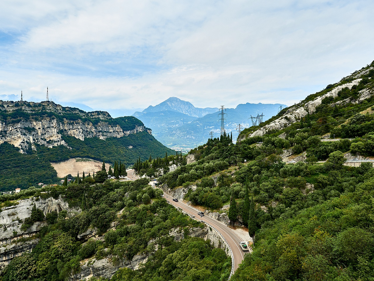 Von Mori nach Nago zum Gardasee fahren