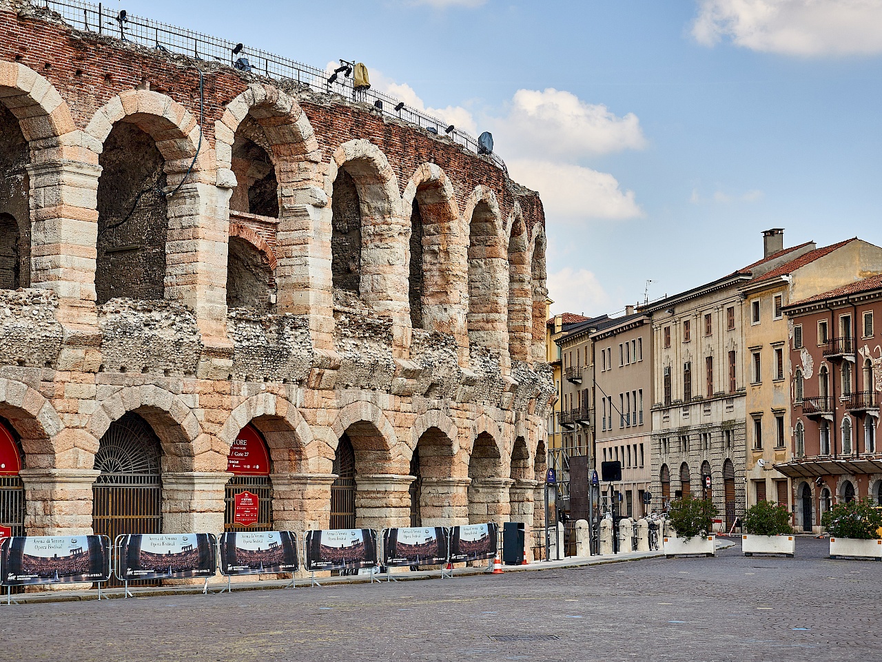 Die Arena von Verona auf der Piazza Bra