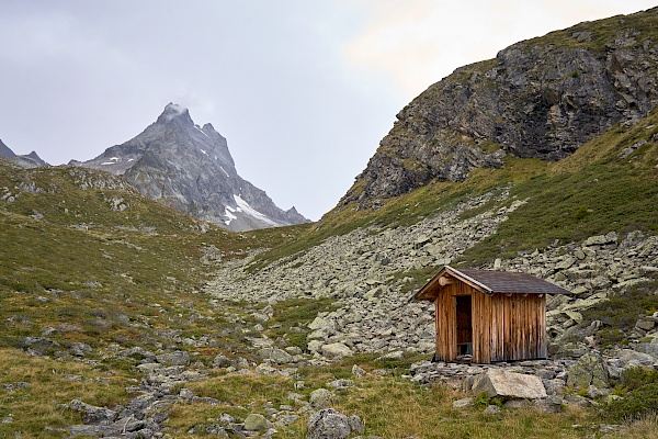 Bushaltestelle am Almenweg im Pitztal