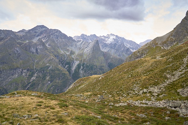 Unterwegs auf dem Almenweg im Pitztal