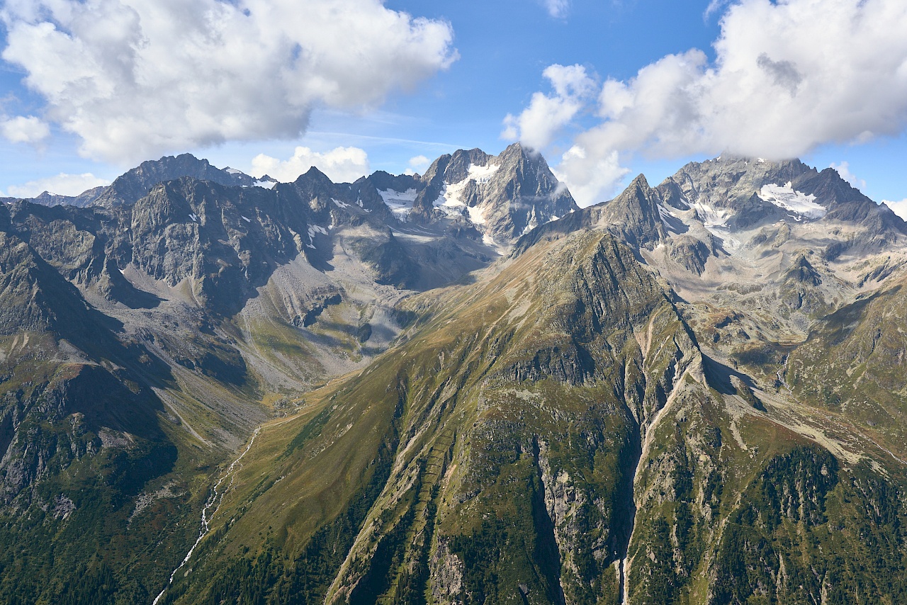 Bergformationen im Pitztal