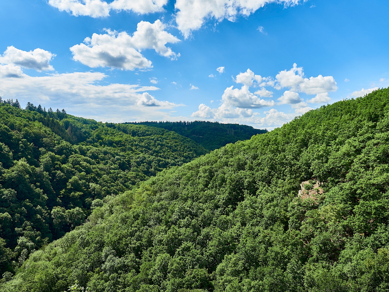 Ausblick auf die Teufelskanzel