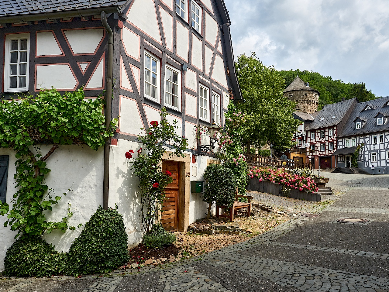 Wandern auf dem Mittelalterpfad in Herrstein