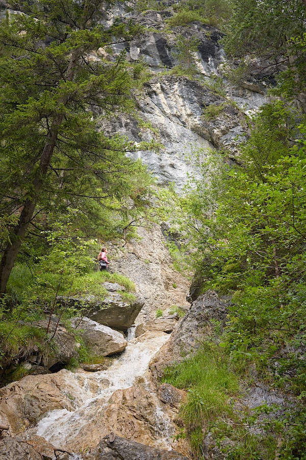 Starkenberger Panoramaweg - Putzenwasserfall