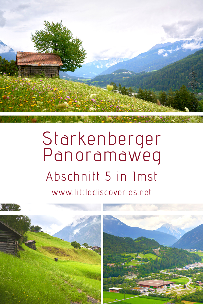 Pin für Pinterest: Starkenberger Panoramaweg in Imst - Abschnitt 5