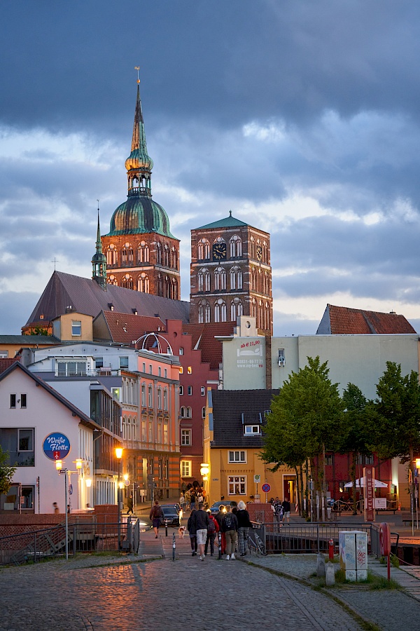 Die Altstadt von Stralsund
