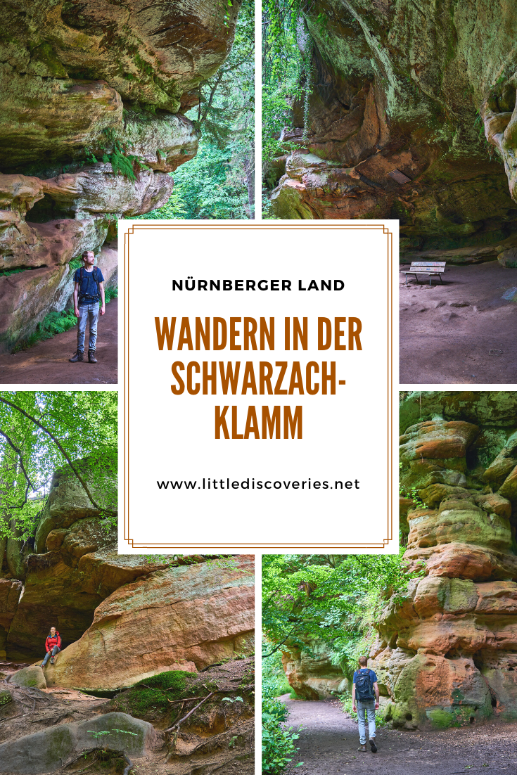 Wandern in der Schwarzachklamm im Nürnberger Land