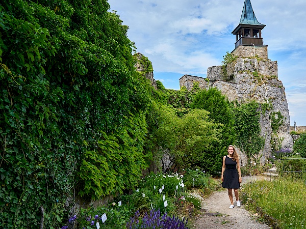 Im Inneren der Burg Hohenstein im Nürnberger Land