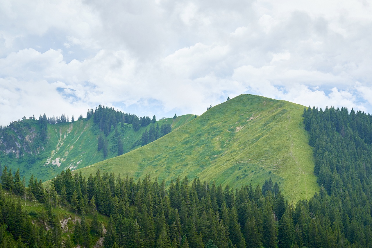 Blick auf das Seekarkreuz