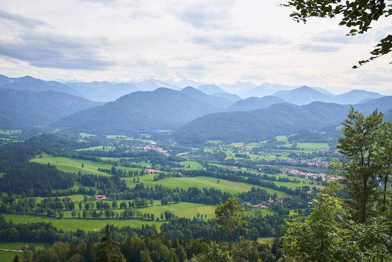 Auf dem Weg zum Geierstein bei Lenggries