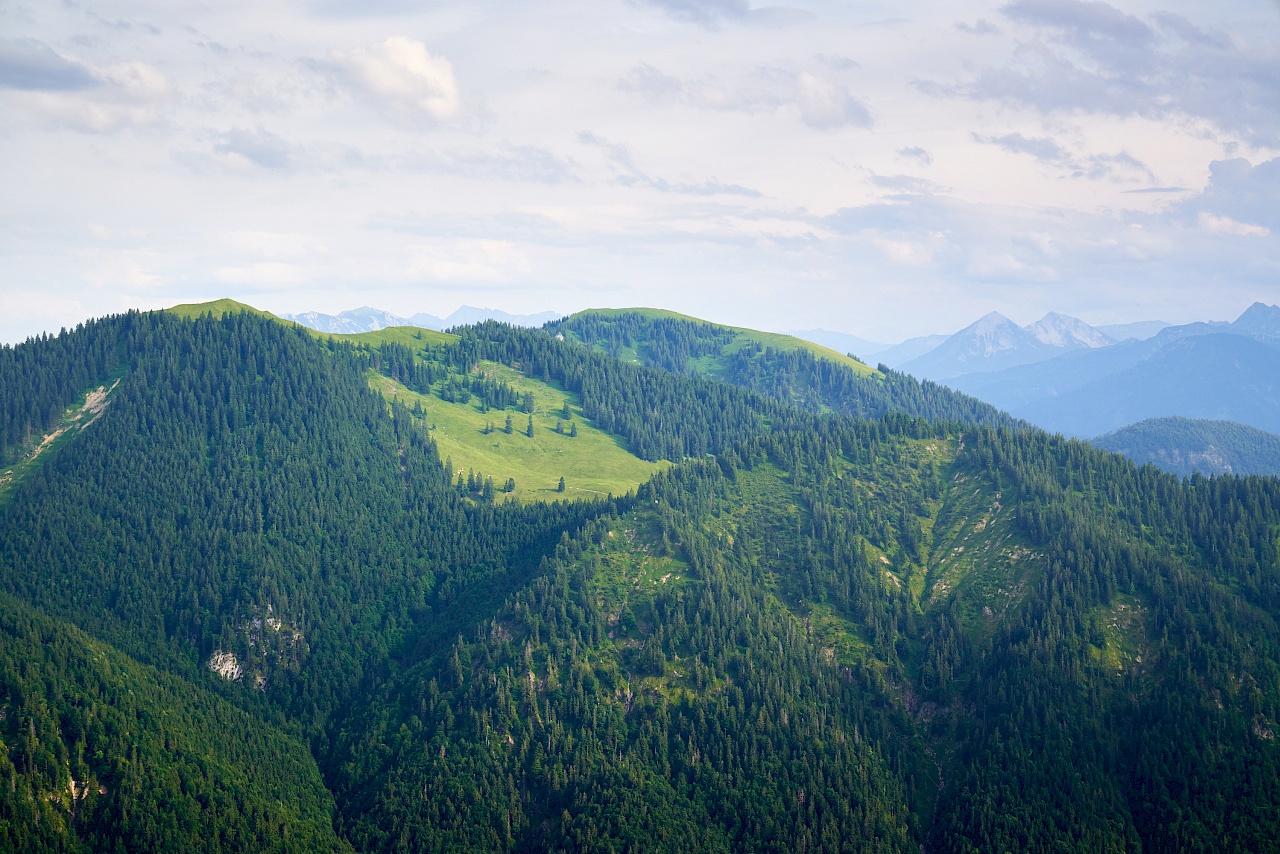 Geierstein bei Lenggries - Ausblick