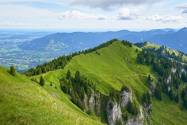 Kammwanderung vom Brauneck Richtung Benediktenwand