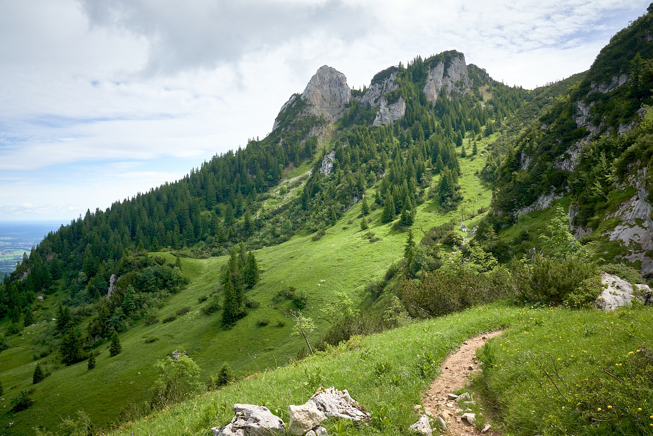 Wanderung Benediktenwand - alternative Route