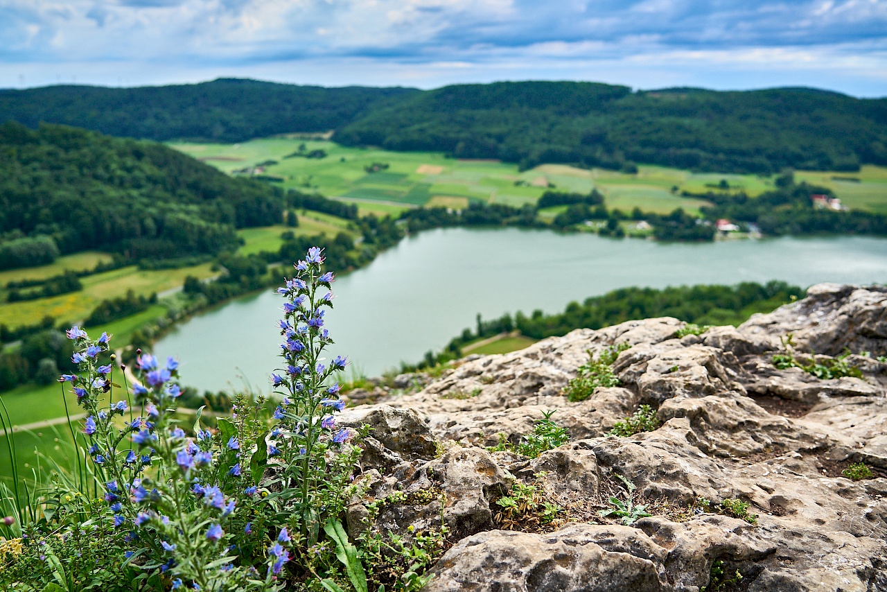 Houbirg - Aussicht auf den Happurger Stausee