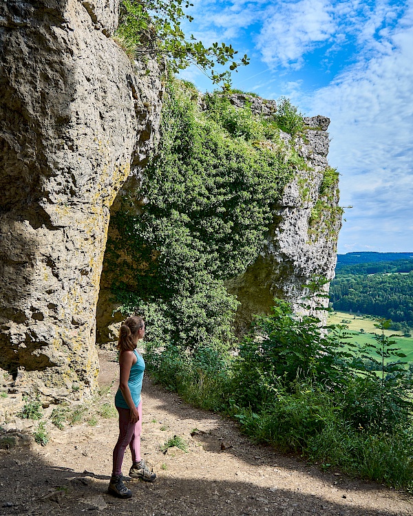 Ausblick vom Hohlen Fels