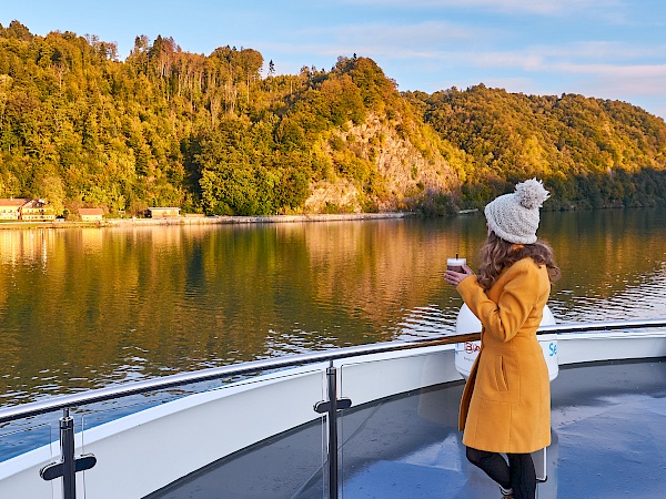 Aussicht genießen auf der Donau-Flusskreuzfahrt mit VIVA Cruises