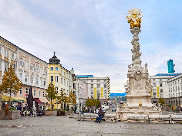 Hauptplatz in Linz - Donau-Flusskreuzfahrt mit VIVA Cruises