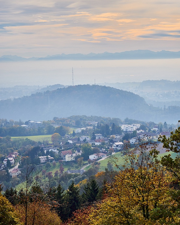 Aussicht vom Pöstlingberg in Linz - Donau-Flusskreuzfahrt mit VIVA Cruises