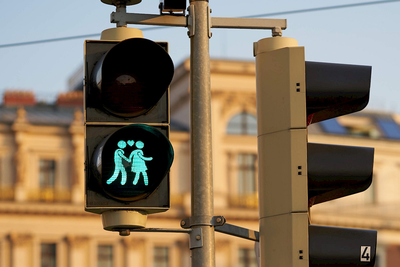 Verliebt in Wien - die süßen Ampeln in Österreichs Hauptstadt