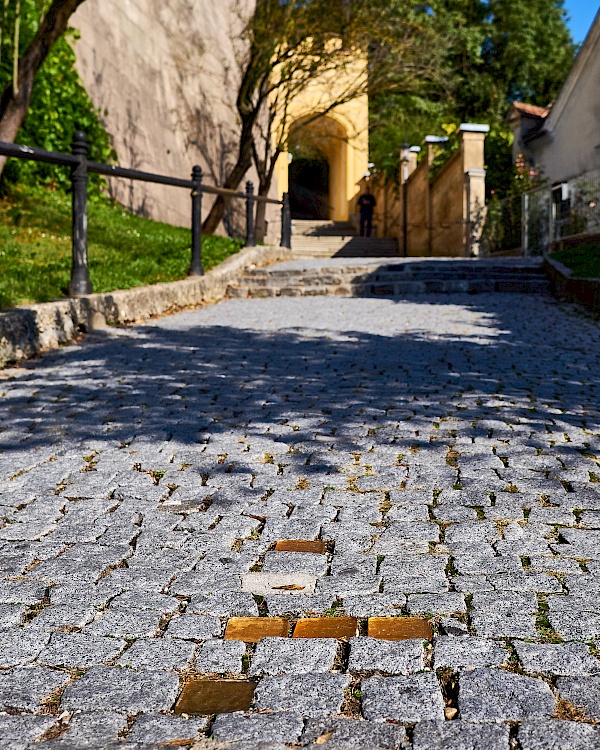 Weg zum Stift Melk über die 