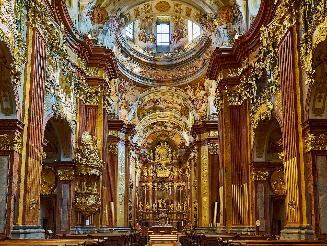 Die Stiftskirche im Stift Melk