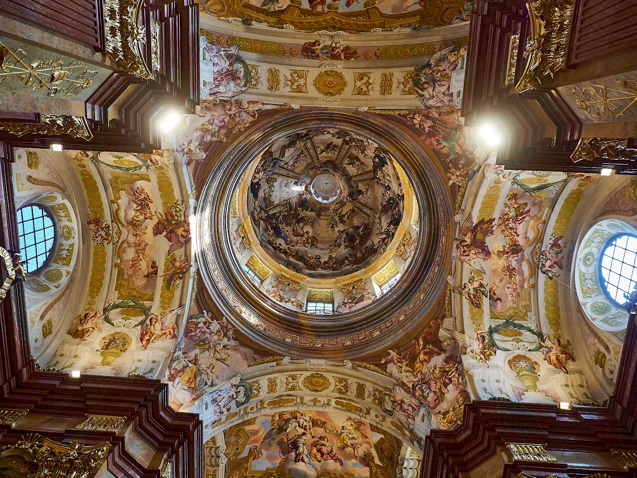 Die Stiftskirche im Stift Melk