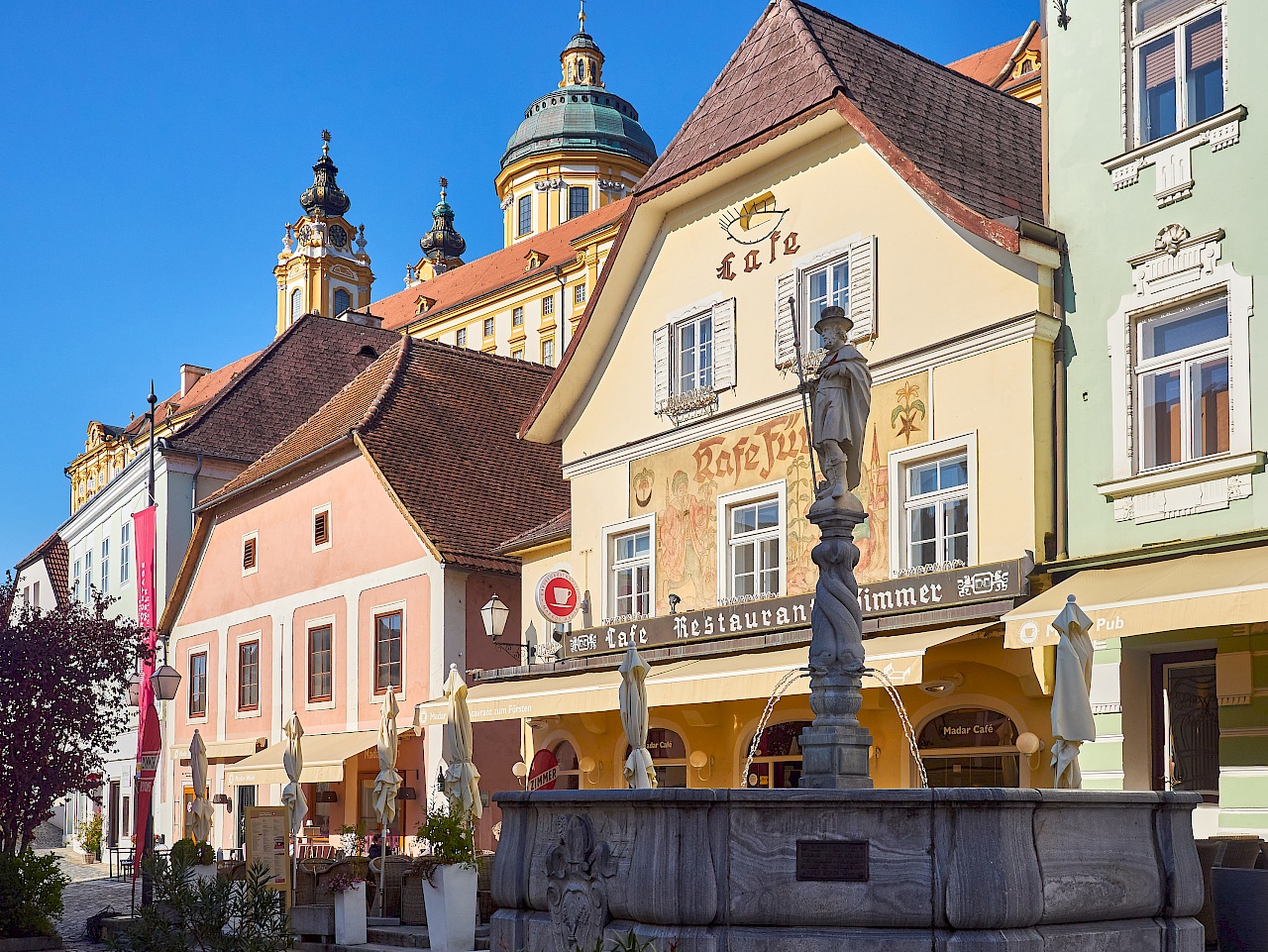 die Altstadt von Melk