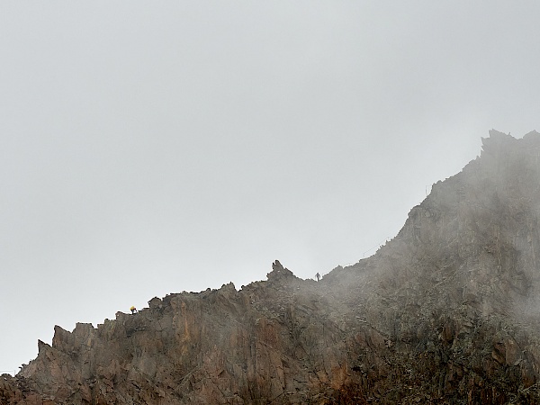 Blick zurück auf den steig zum Café 3.440