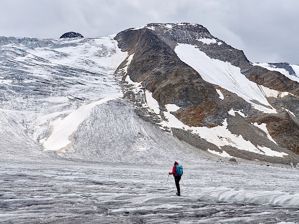 Wanderung auf dem Pitztaler Gletscher