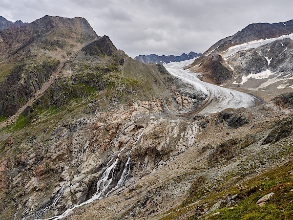 Blick auf den Taschachferner