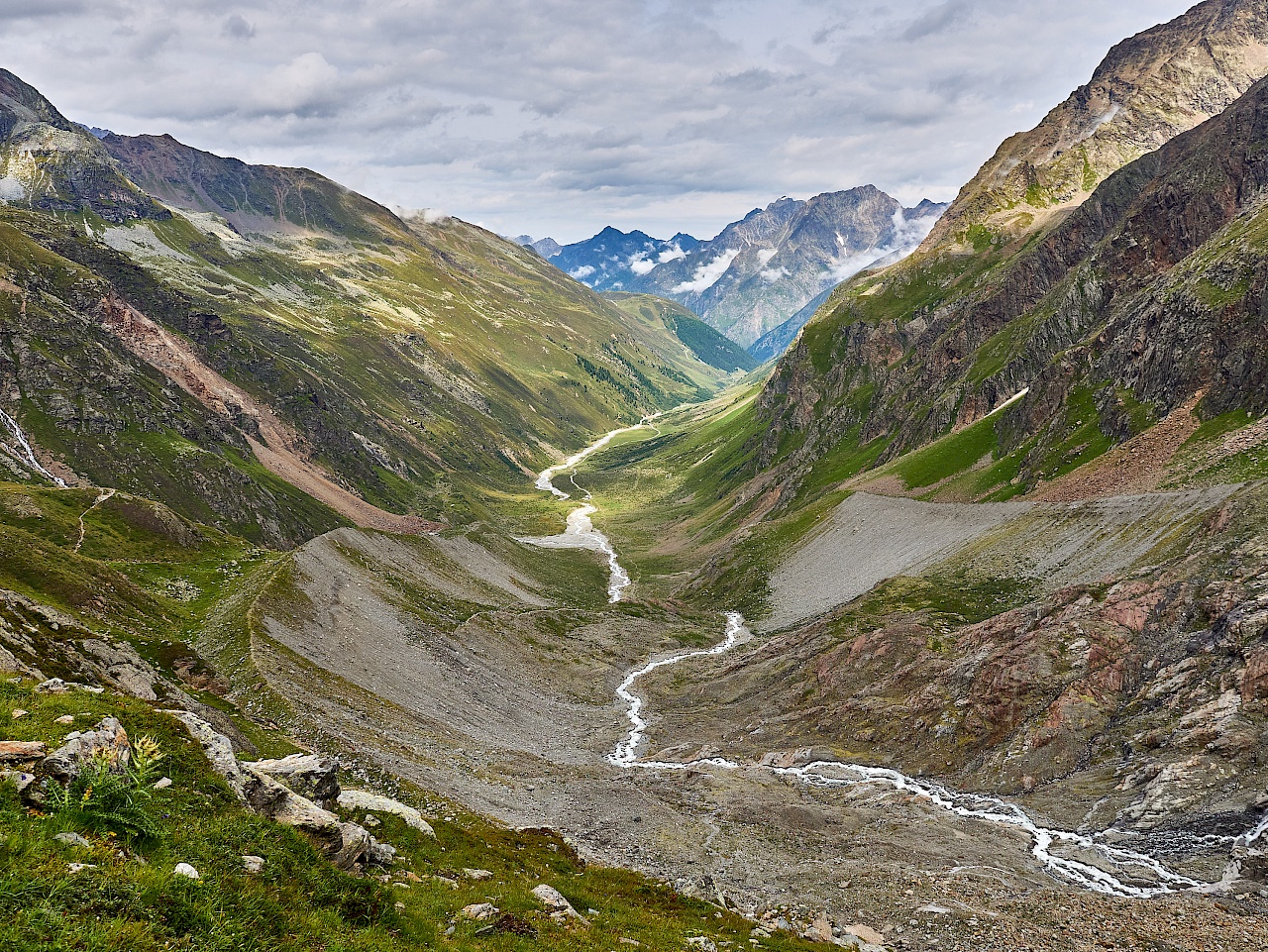 Blick ins Taschachtal im Pitztal