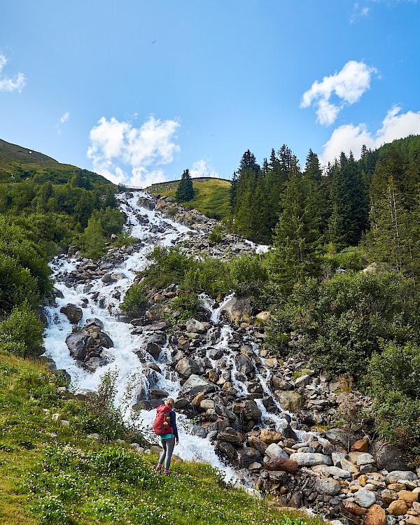 Wasserfall im Pitztal