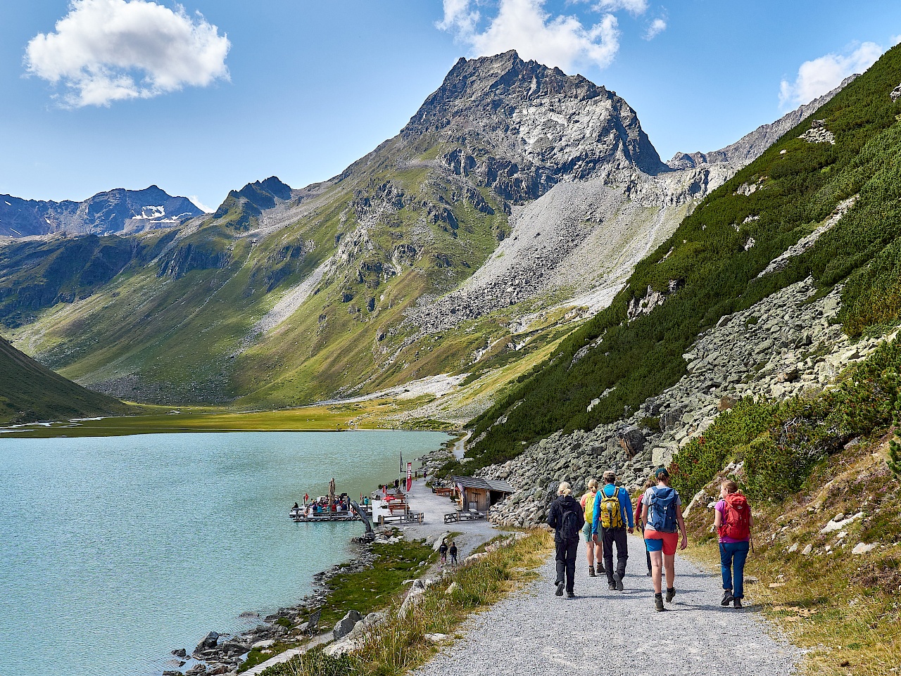 Wanderung um den Rifflsee im Pitztal