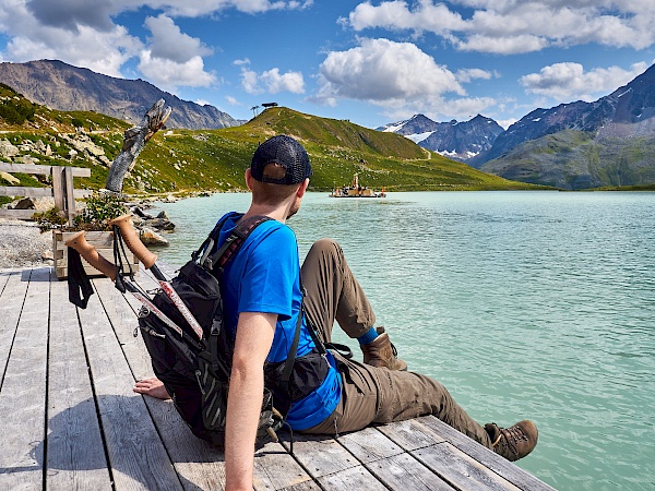 Entspannung am Rifflsee