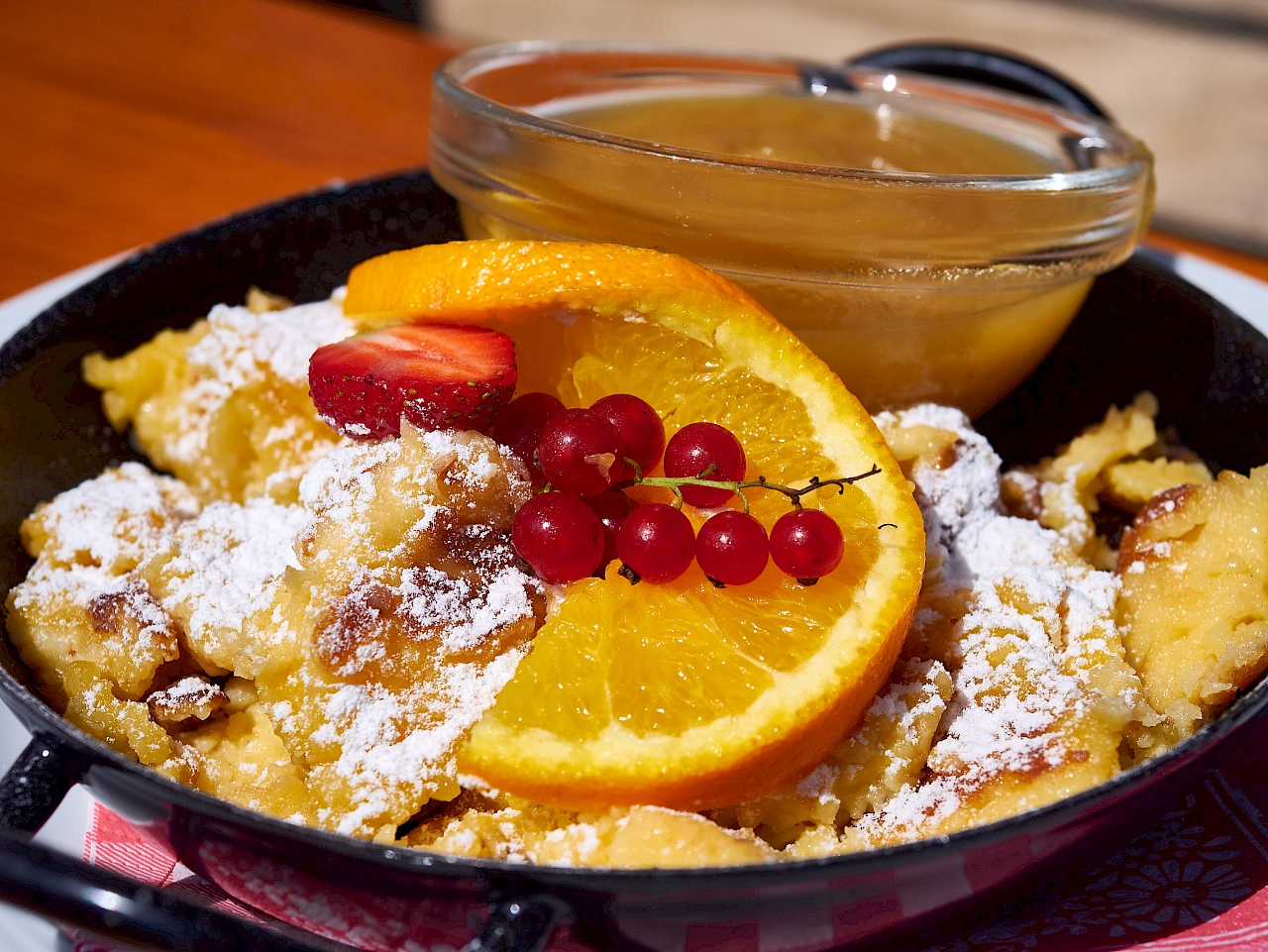 Kaiserschmarrn auf der Sunnaalm im Pitztal