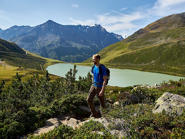 Wanderung vom Rifflsee auf den Brandkogel