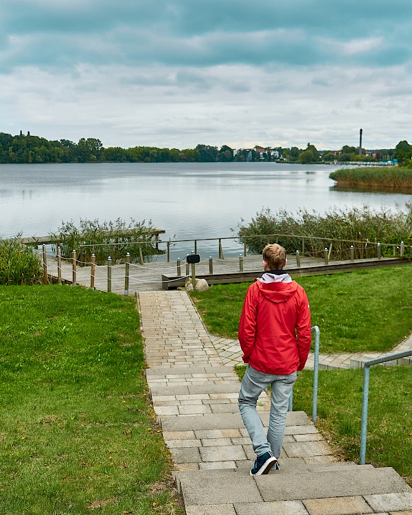 Der Wockersee in Mecklenburg