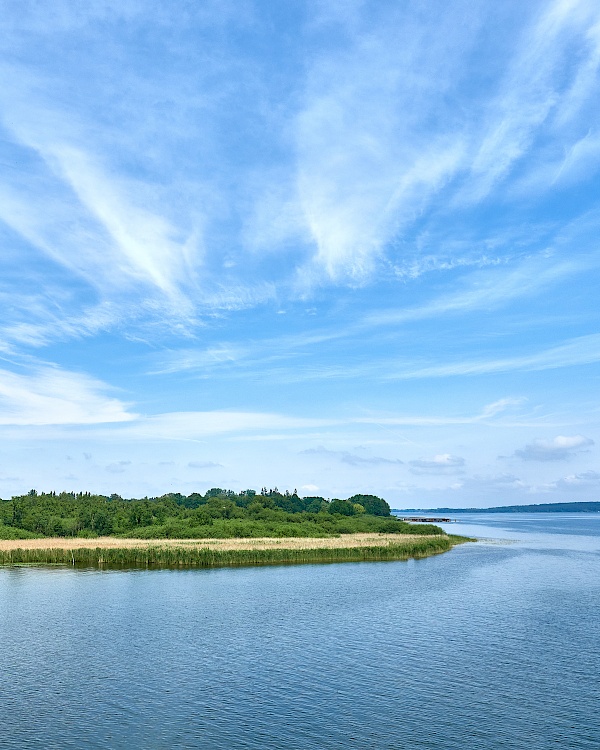 Der Plauer See in Mecklenburg