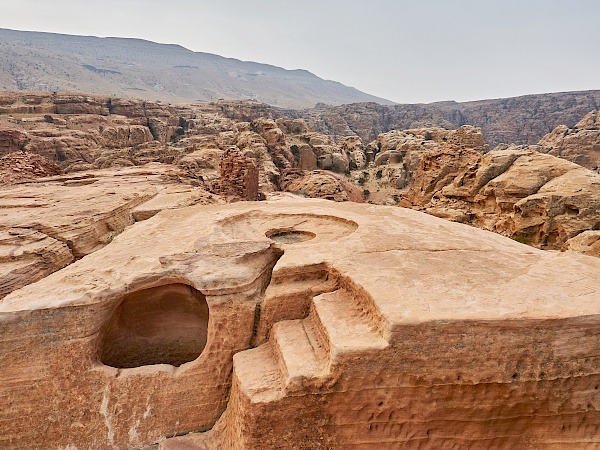 Hoher Opferplatz in Petra (Jordanien)