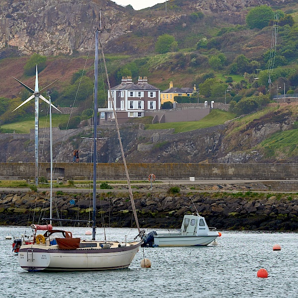 Am Hafen in Howth