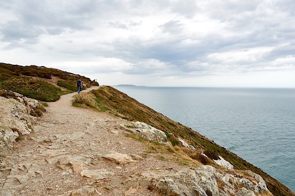 Wandern entlang der Küste in Howth