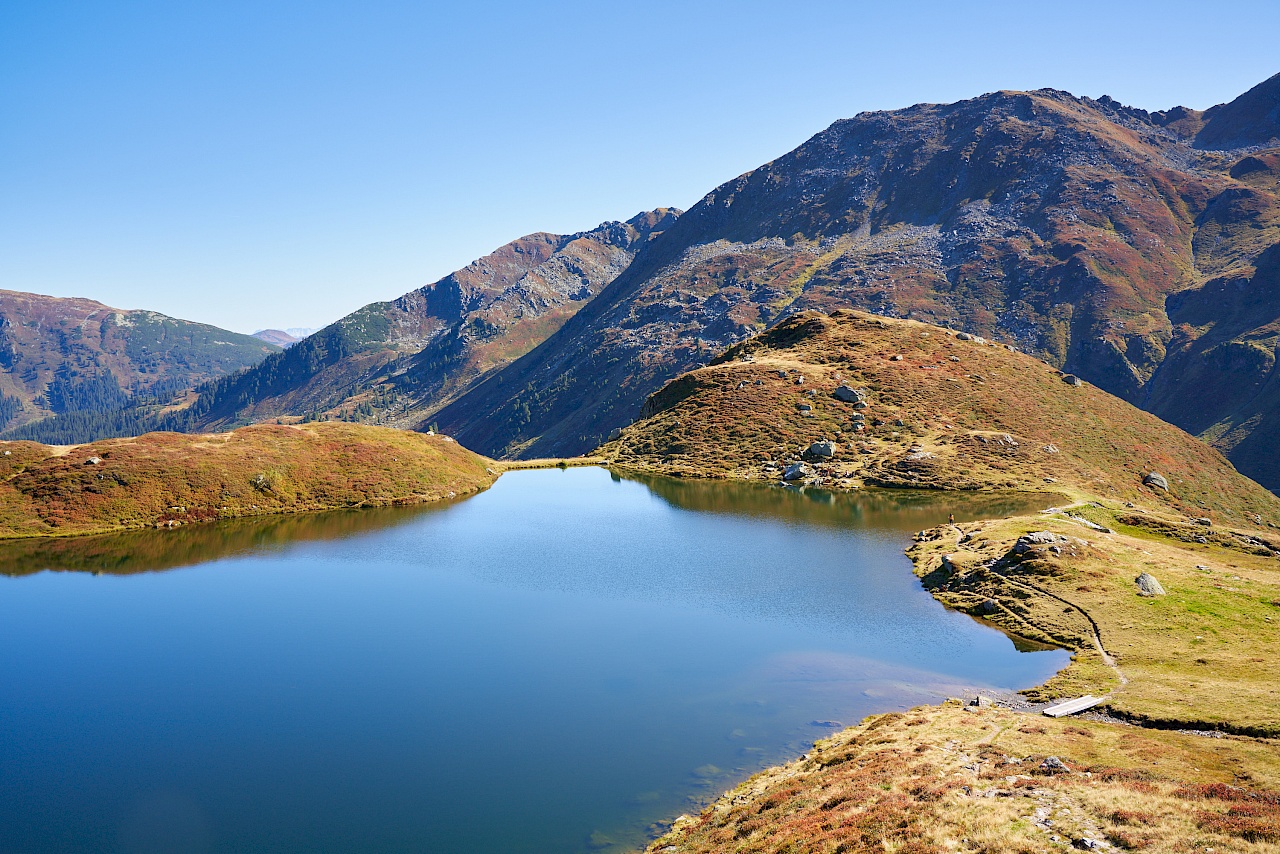 Wanderung auf den Schafsiedel und die Aleitenspitze - Unterer Wildalmsee