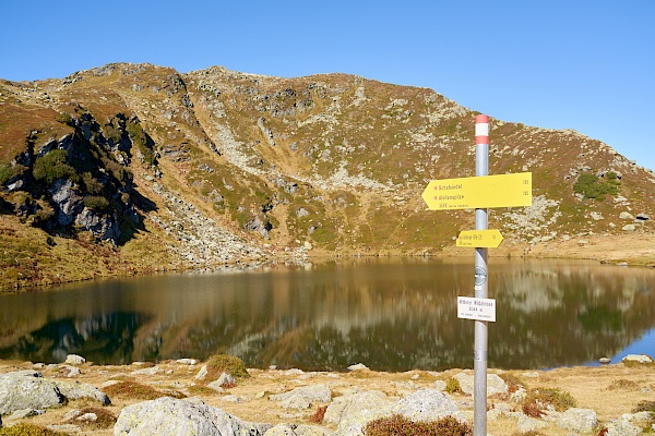 Wanderung auf den Schafsiedel und die Aleitenspitze - Mittlerer Wildalmsee