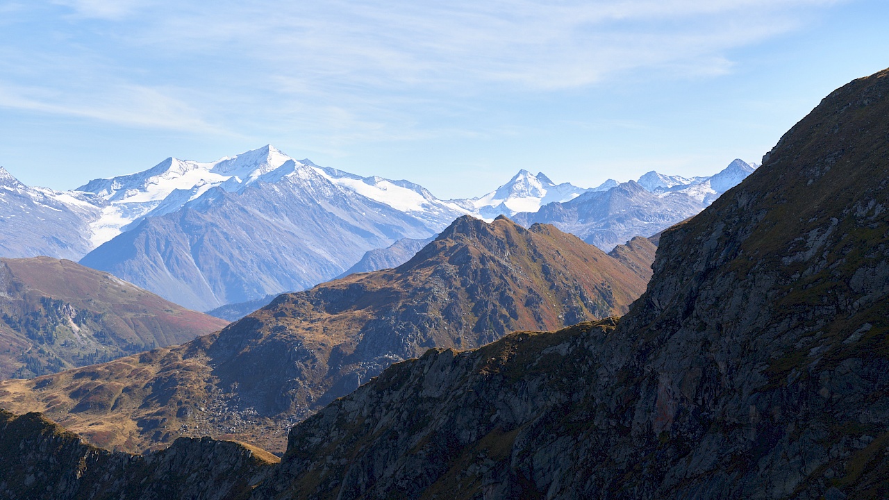 Blick von der Aleitenspitze