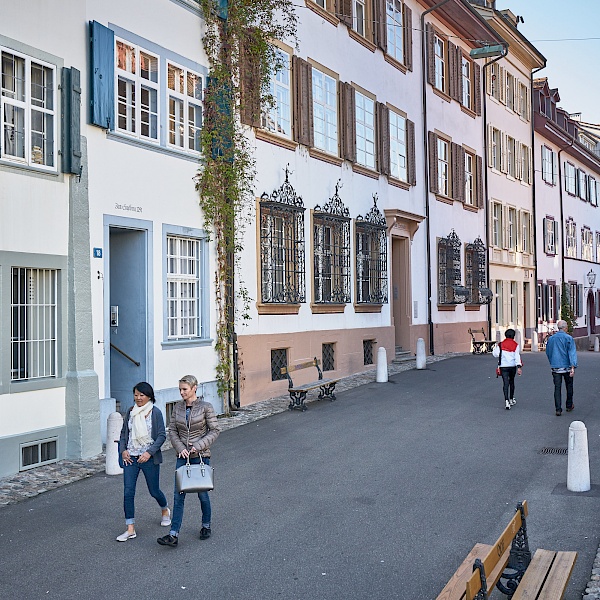 Die Altstadt von Basel (Schweiz)