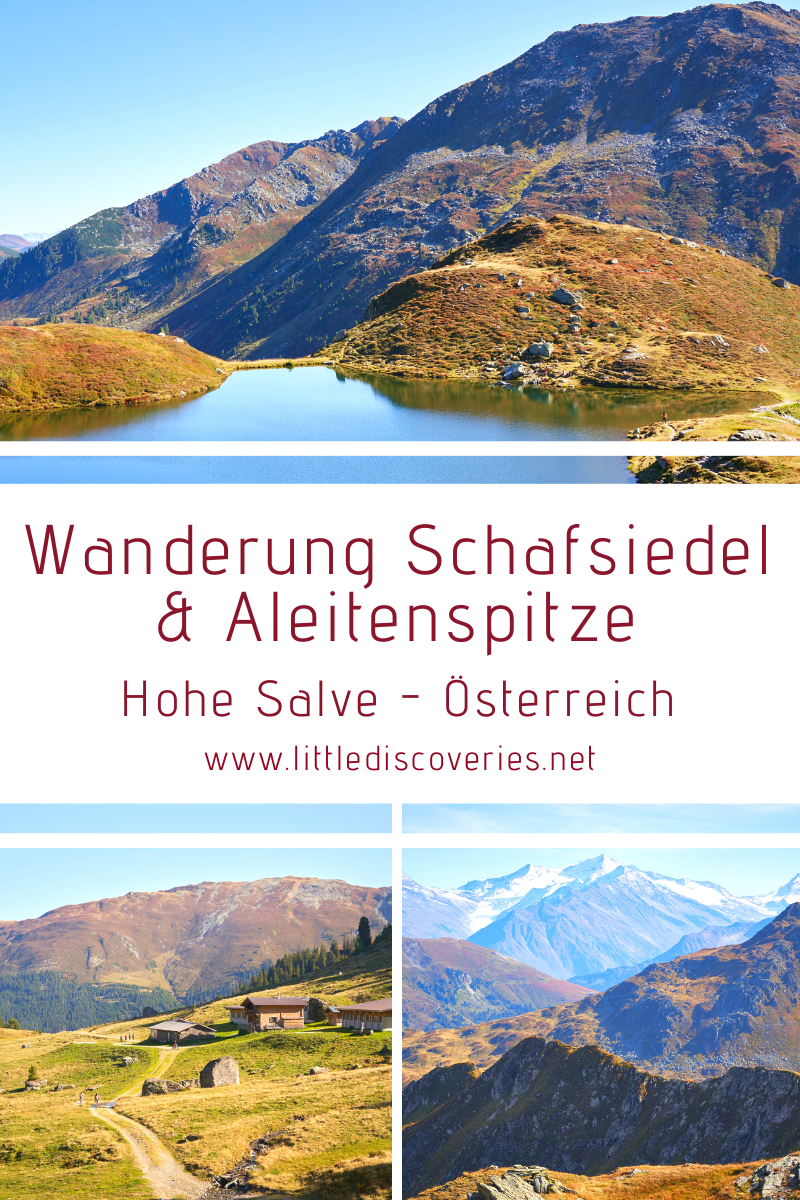Wanderung Schafsiedel & Aleitenspitze in der Ferienregion Hohe Salve in Tirol (Österreich)