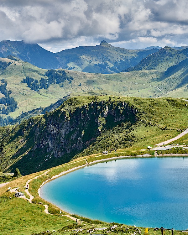 Hornköpflsee auf der KAT Walk Etappe 5 - Kitzbühel nach St. Johann in Tirol