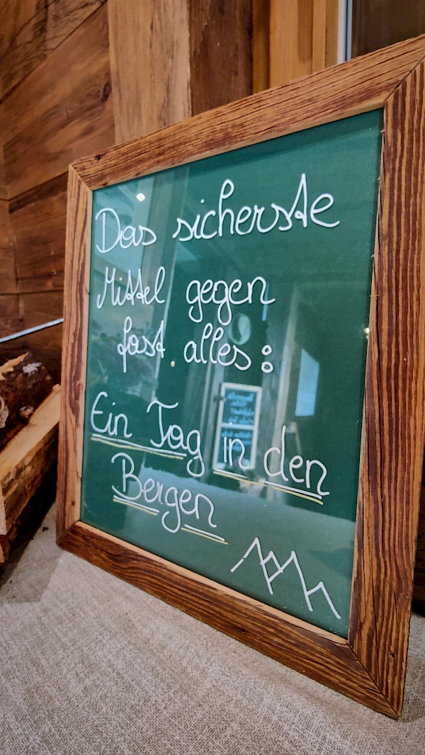 Einkehr in der Jochstubn im Brixental