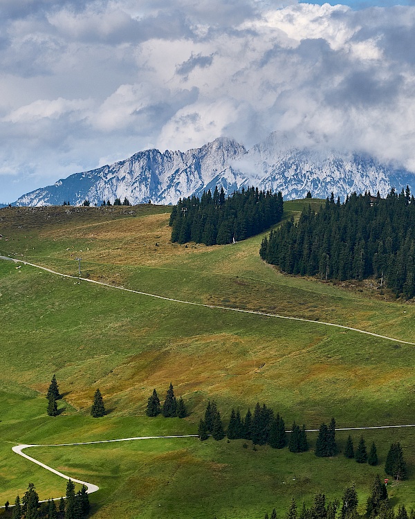 Blick vom Jochstubnsee im Brixental