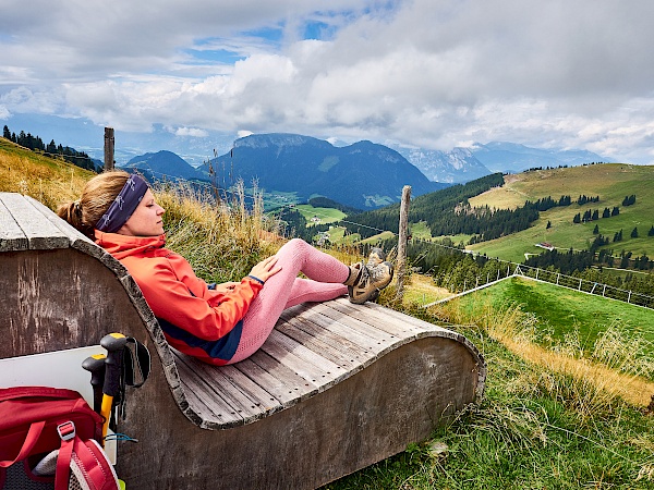 Entspannen am Jochstubnsee im Brixental